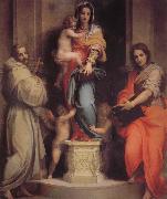 Andrea del Sarto Virgin Mary painting